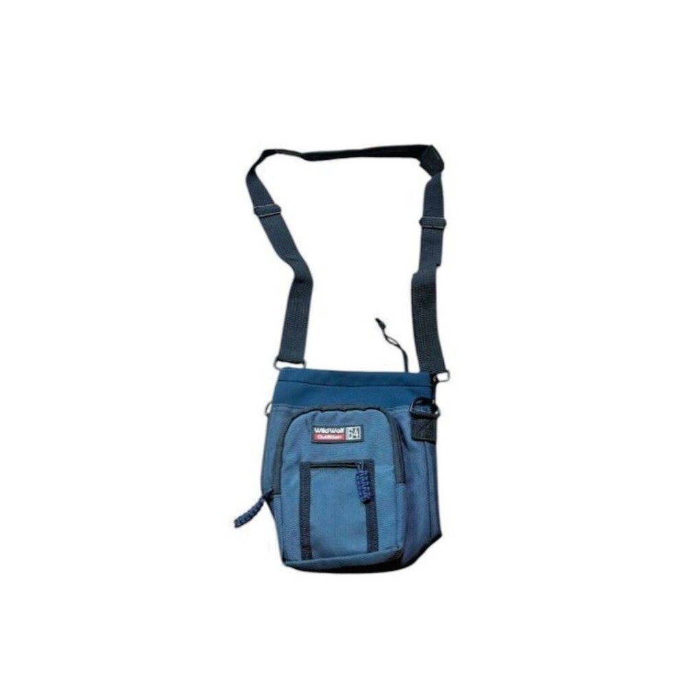 Wild Wolf Outfitters 64oz Water Bottle Holder Pouch Blue 64 Carrier Bag Trail - Picture 5 of 10